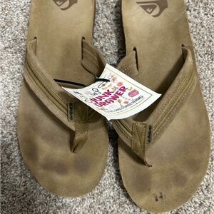 Quicksilver men's flip flops 13